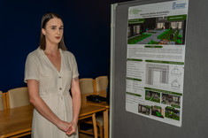 Mgr inż. Klaudia Kotula - "Projekt budynku schroniska górskiego", fot. D.Zientek