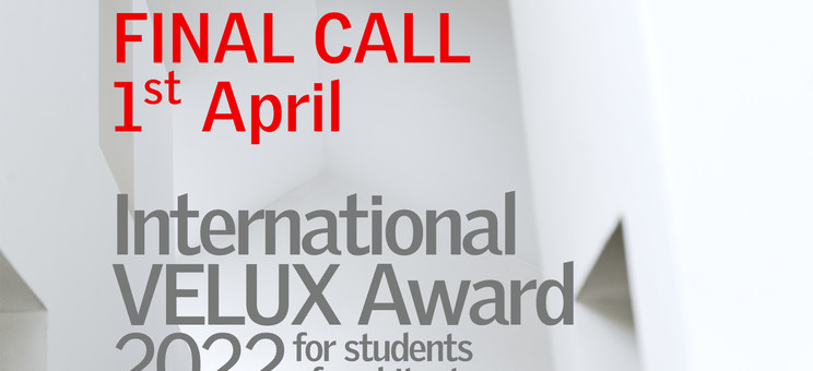 International VELUX Award 2022 - plakat