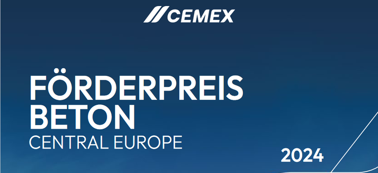Konkurs FÖRDERPREIS BETON CENTRAL EUROPE 2024 - plakat