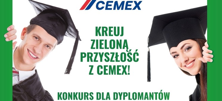 Konkurs prac dyplomowych "Kreuj zieloną przyszłość z Cemex" - Edycja III - plakat