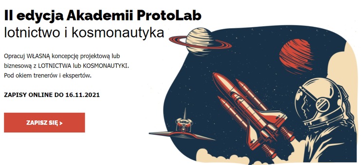 II edycja akademii ProtoLab - plakat