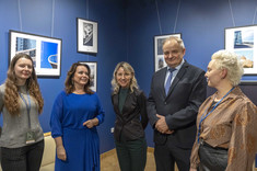 Od lewej: Katarzyna Strenciwilk, mgr inż. arch. Marta Jakowska, mgr Beata Motyka, prof. dr hab. inż. Lech Lichołai, dr inż. arch. Beata Walicka-Góral