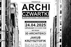 ArchiCzwartek - 3D ARCHITEKCI - plakat