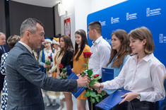 Wręczenie nagród studentom Wydziału Budownictwa, Inżynierii Środowiska i Architektury, fot. A Surowiec