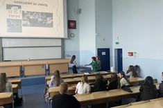 Wręczenie nagród przedstawicielce Koła Architektonicznego ZARYS.