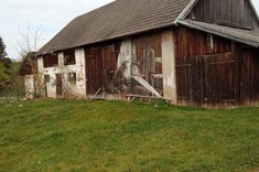 Mural Andrejkowa Cichy Memoriał na szlaku czerwonym