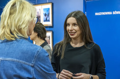 W rozmowie dr inż. Marzena Kłos, prof. PRz - Prodziekan ds. Kształcenia dla kierunków Budownictwo, Architektura oraz Transport oraz mgr inż. arch. Anna Pomykała, fot. Beata Motyka 