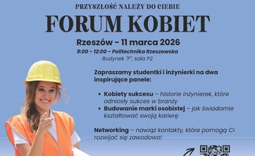 Forum Kobiet 2026 – razem budujemy przyszłość branży budowlanej - plakat