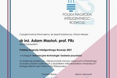 Galeria: Certyfikat, fot. Archiwum Forum Inteligentnego Rozwoju.