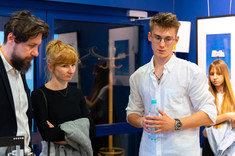 Uczestnicy Drugiej Konferencji "Studenci Politechniki Rzeszowskiej projektują Rzeszów", w tym od lewej: dr inż. arch. Cezary Szpytma, dr inż. arch. Magdalena Szpytma, fot. mgr Dawid Zientek 