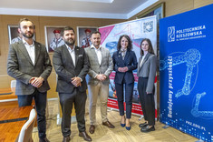 Przedstawiciele Politechniki Rzeszowskiej oraz spółki Primost Południe Sp. o.o. 