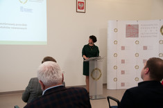 Prezentacja wyników przez dr hab. inż. Bożenę Babiarz, prof. Uczelni - Przewodniczącą Komisji Konkursowej.