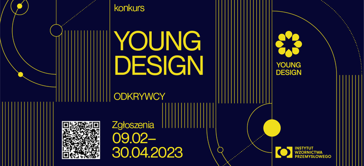 Konkurs YOUNG DESIGN 2023 - plakat