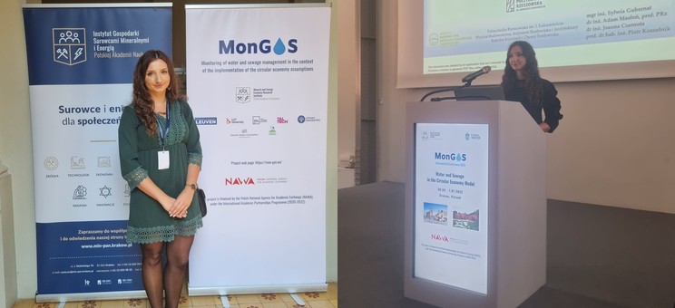 Mgr inż. Sylwia Gubernat prelegentką na Międzynarodowej Konferencji MonGOS – Woda i Ścieki w Gospodarce o Obiegu Zamkniętym w Krakowie