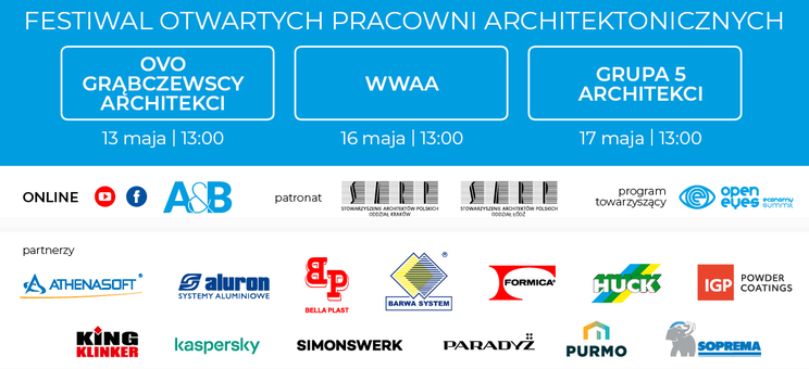 FOPA 2024 Festiwal Otwartych Pracowni Architektonicznych - plakat