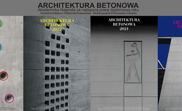 ARCHITEKTURA BETONOWA 2024 - XXV Edycja Ogólnopolskiego Akademickiego Konkursu na najlepszą pracę dyplomową roku