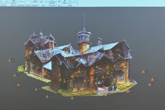 Skan Pałacu Myśliwskiego w Julinie, fot. PBGiTR.