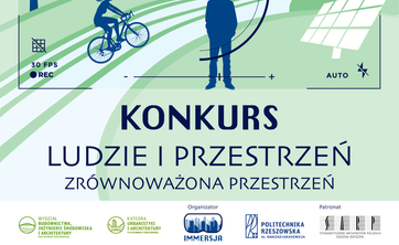 Konkurs fotograficzny „Ludzie i przestrzeń” - plakat