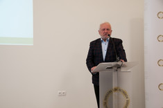 Wystąpienie mgr. inż. Leszka Kaczmarczyka - prezesa Polskiego Zrzeszenia Inżynierów i Techników Sanitarnych Oddział Podkarpacki.