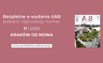 Miesięcznik Architektura & Biznes numer 11/2025 - plakat