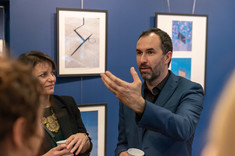 Od lewej: dr inż. arch. Joanna Dudek, mgr inż. arch. Łukasz Bajda, fot. Arkadiusz Surowiec