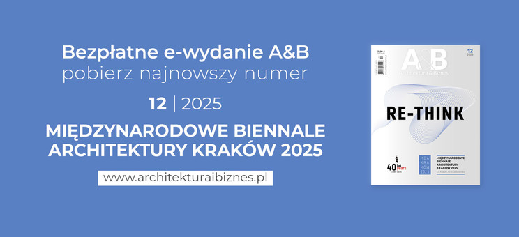 Miesięcznik Architektura & Biznes numer 12/2025 - plakat