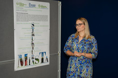 Laureatka nagrody studentów - Mgr inż. Weronika Maziarz - "Wpływ błękitno-zielonej infrastruktury na zmiany klimatu", fot. D.Zientek