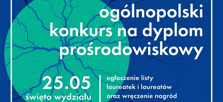 Ogólnopolski Konkurs na dyplom prośrodowiskowy 2024 - plakat