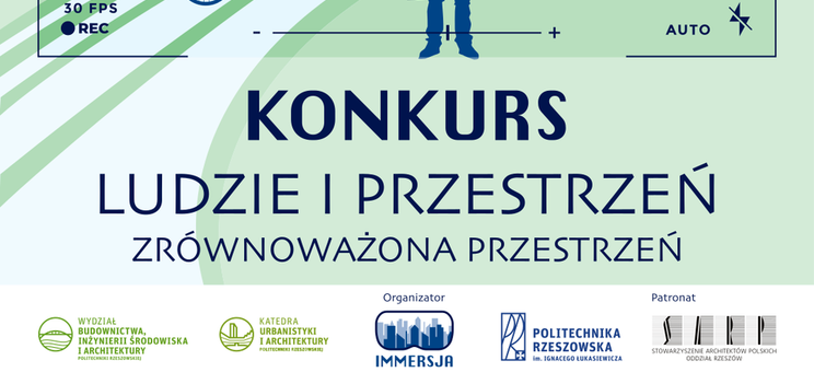 Konkurs fotograficzny „Ludzie i przestrzeń” - plakat