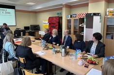 Uczestnicy pierwszego spotkania roboczego w ramach projektu, który uzyskał finansowanie Ministerstwa Edukacji i Nauki w konkursie „Iskra – budowanie międzyuczelnianych zespołów badawczych” Politechniczna Sieć VIA CARPATIA im. Prezydenta RP Lecha Kaczyńskiego.