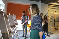 Uczestnicy części wystawowej, fot. mgr Beata Motyka