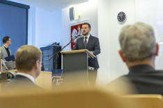 Wystąpienie dr. hab. inż. Przemysława Lenia, prof. PRz