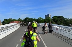 Uczestnicy wyjazdu studyjnego studentów Wydziału Budownictwa, Inżynierii Środowiska i Architektury do Kopenhagi