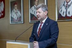 Wystąpienie prof. dr hab. inż. Piotra Koszelnika.