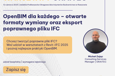Informacja o jednym z wystąpień dot. IFC