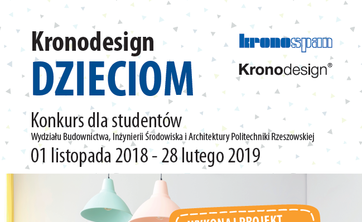 Kronodesign dzieciom - konkurs dla studentów